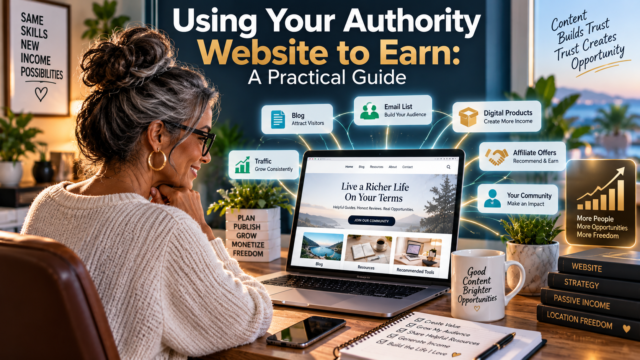 Using Your Authority Website to Earn